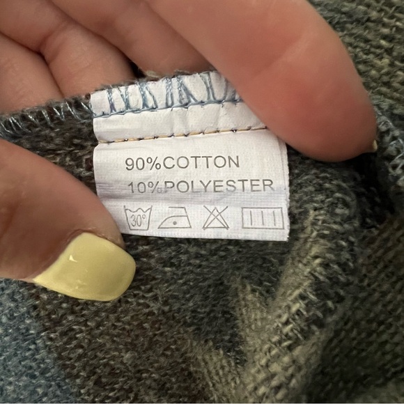 Denim and Patterned Jacket - Picture 8 of 8